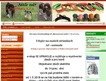 Tablet Screenshot of nikuv-svet.cz